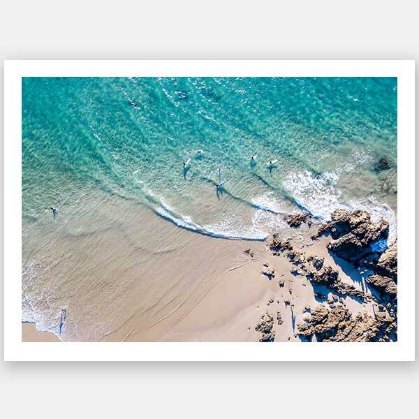 Tide Rolls In Unframed Art Print