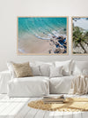 Tide Rolls In Poster Framed Art Print | Lifestyle
