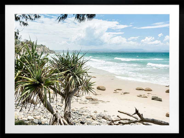 Welcome to Paradise Poster Framed Art Print