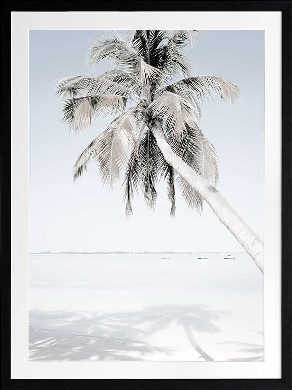 Beach Please Poster Framed Art Print