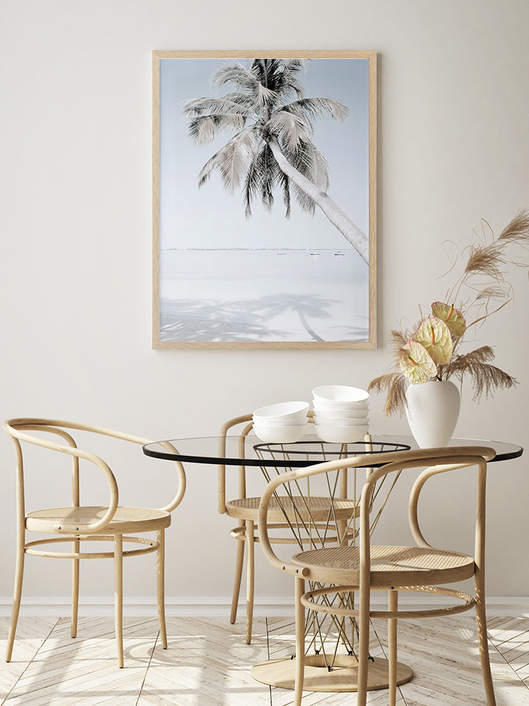 Beach Please Poster Framed Art Print | Lifestyle