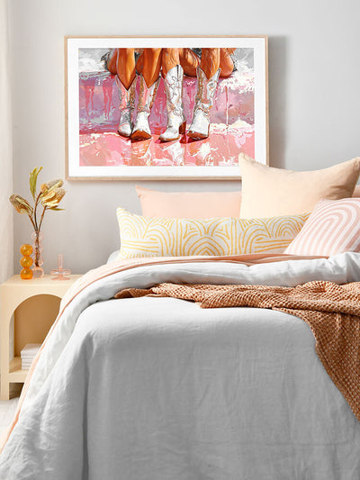 Our Song Poster Framed Art Print | Lifestyle