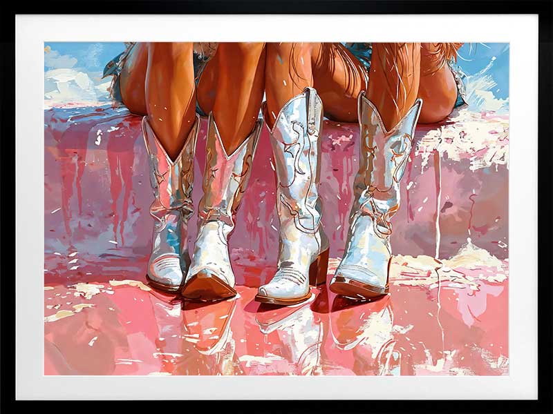 Our Song Poster Framed Art Print