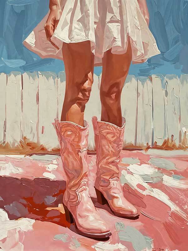 Cowboy Like Me Canvas Art Print