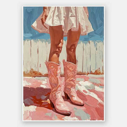 Cowboy Like Me Unframed Art Print