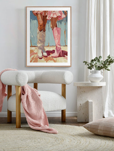 Dressed for Tour Poster Framed Art Print | Lifestyle