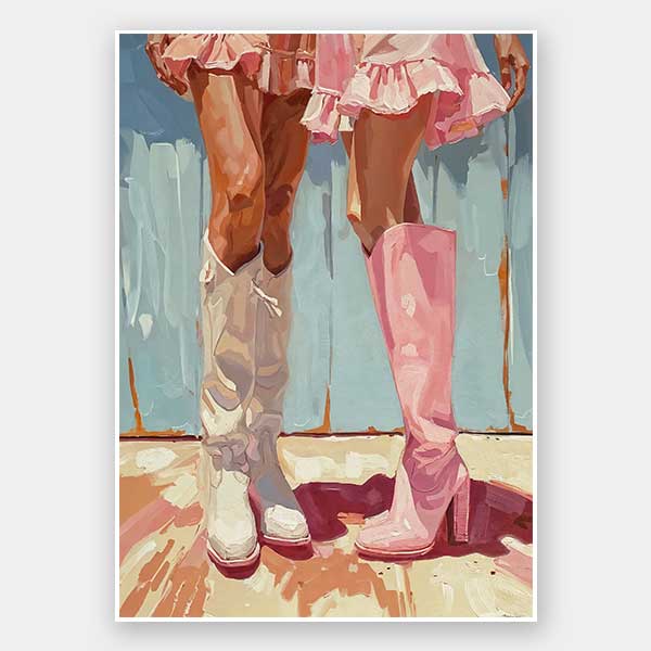 Dressed for Tour Unframed Art Print