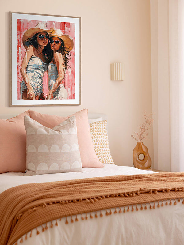 Hearts for Days Poster Framed Art Print | Lifestyle