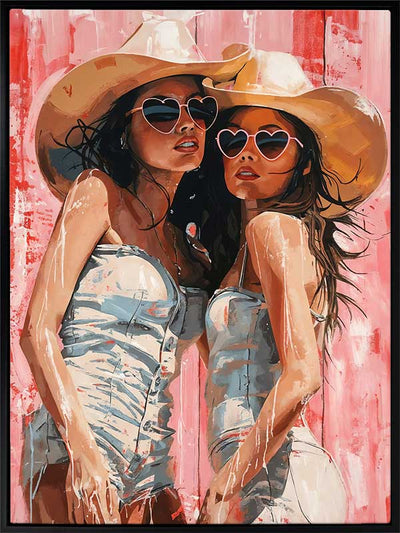 Hearts for Days Canvas Art Print