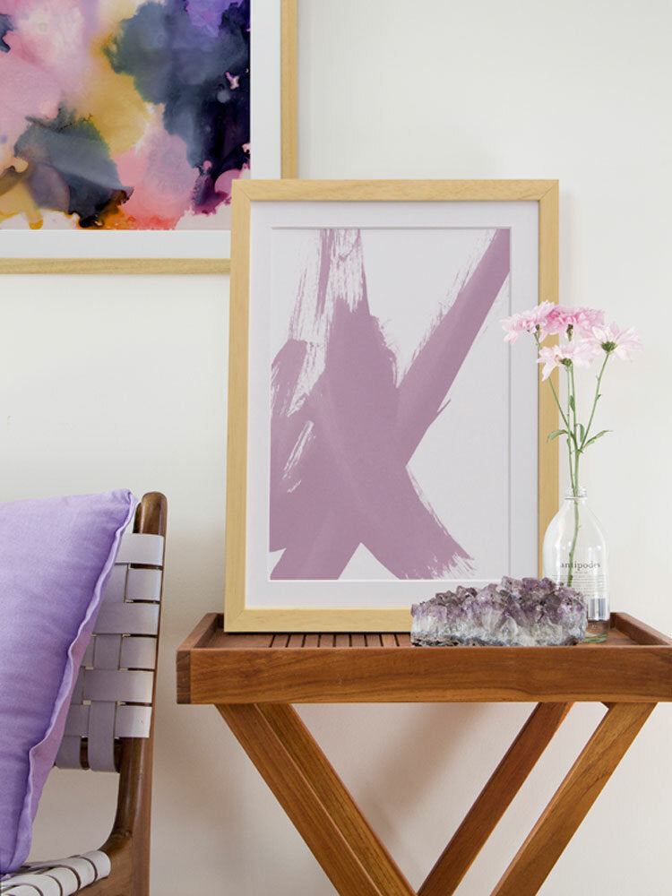 Total X - Succulent Framed Art Print | Lifestyle