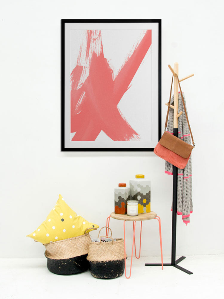 Total X - Summer Ice Framed Art Print