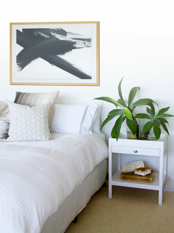 Total X - Granite Framed Art Print | Lifestyle