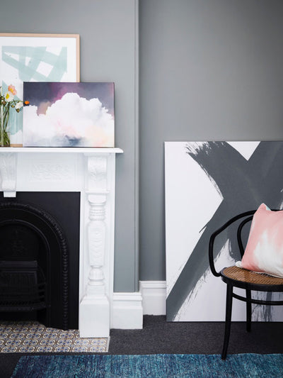 Total X - Granite Canvas Art Print | Lifestyle