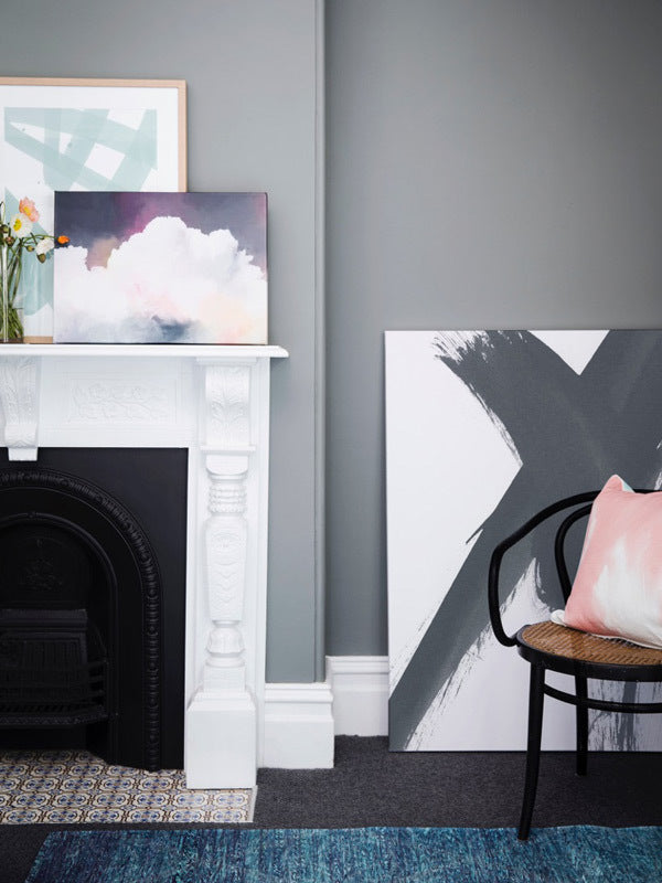 Total X - Granite Canvas Art Print | Lifestyle