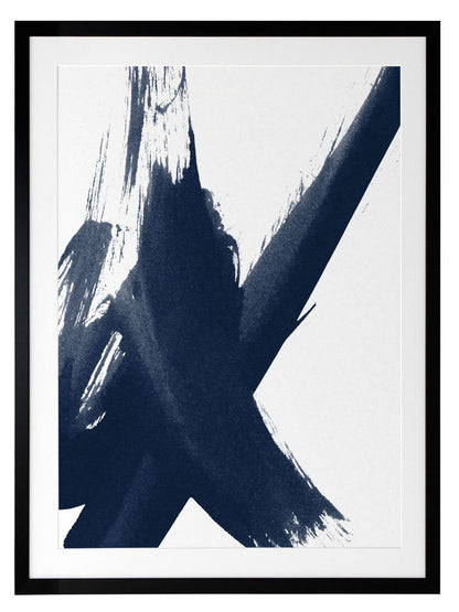 Total X - Evening Ink Framed Art Print