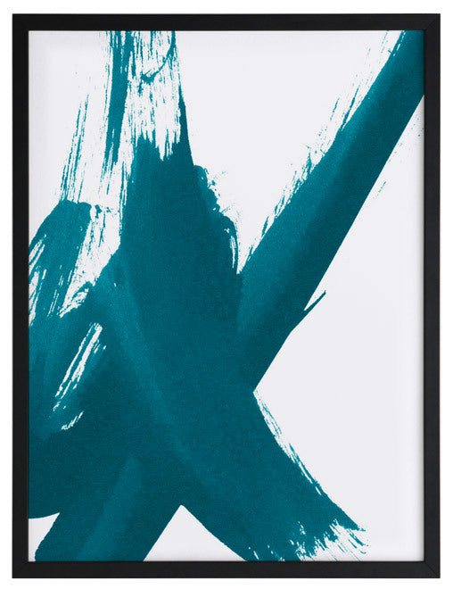 Total X - Peacock Framed Art Print