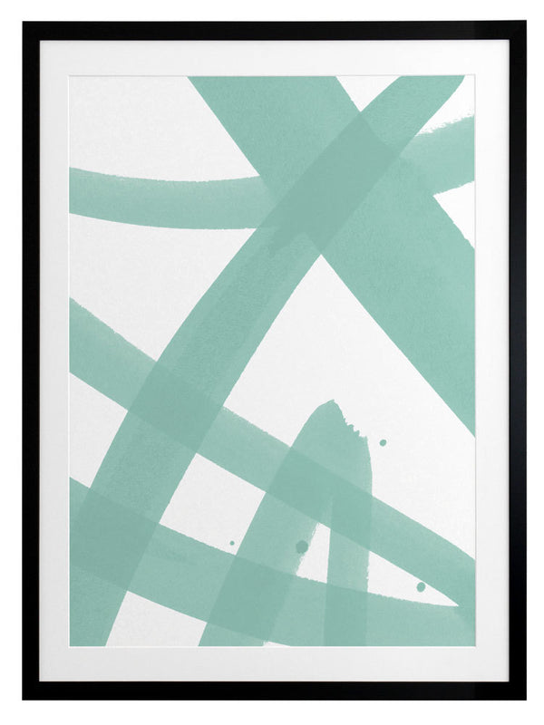 Balancing Act - Floss Framed Art Print