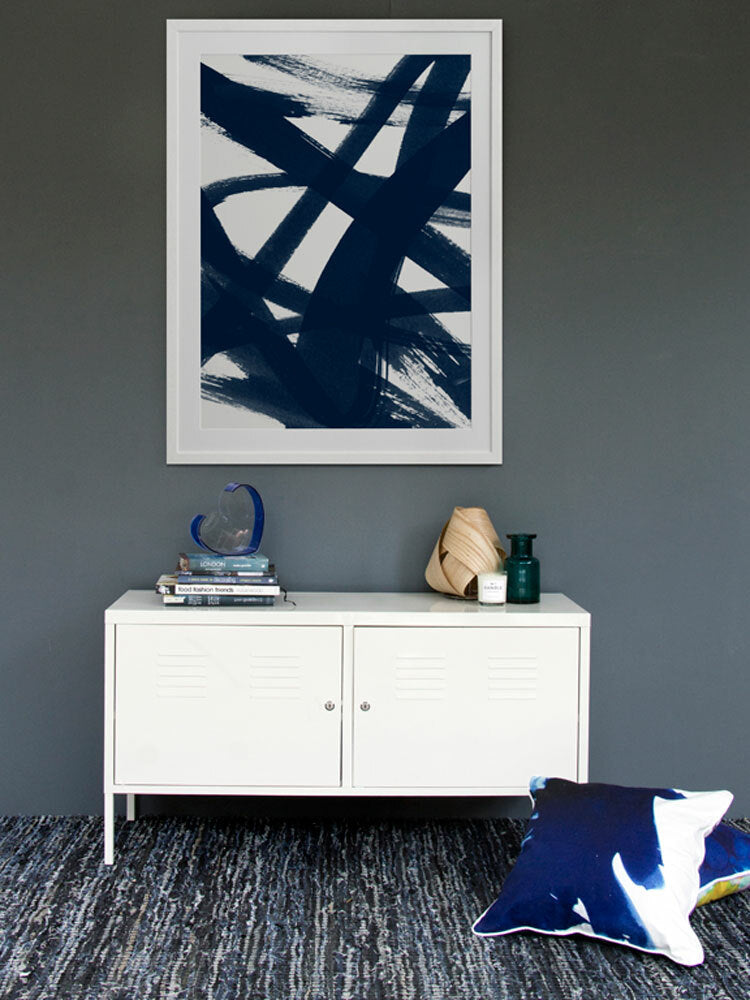 Revolution - Evening Ink Framed Art Print | Lifestyle