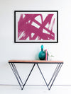 Revolution - Raspberry Pop Canvas Art Print | Lifestyle
