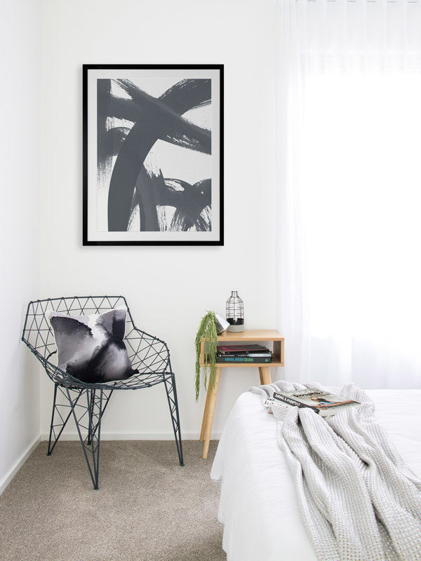 Changing Lanes - Granite Canvas Art Print | Lifestyle