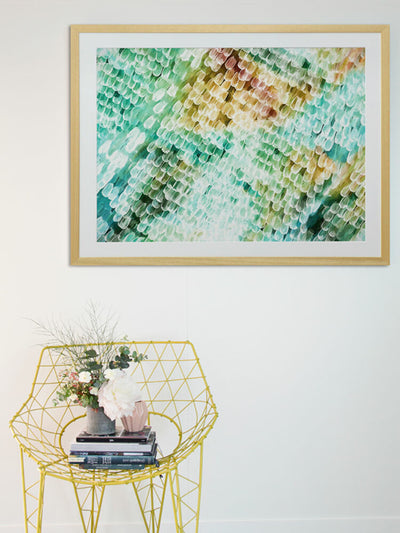 Papillon - Emerald City Framed Art Print | Lifestyle