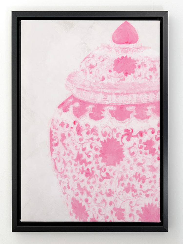 Ginger - Raspberry Cream Canvas Art Print