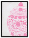 Ginger - Raspberry Cream Framed Art Print