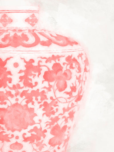 Baluster - Summer Blush Canvas Art Print