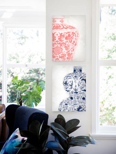 Baluster - Summer Blush Canvas Art Print | Lifestyle