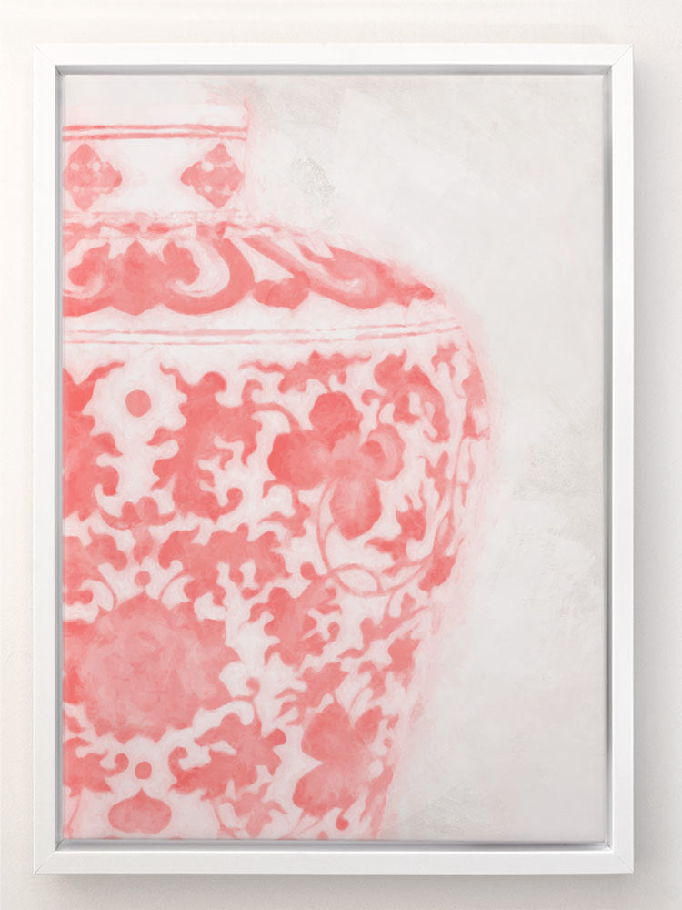 Baluster - Summer Blush Canvas Art Print