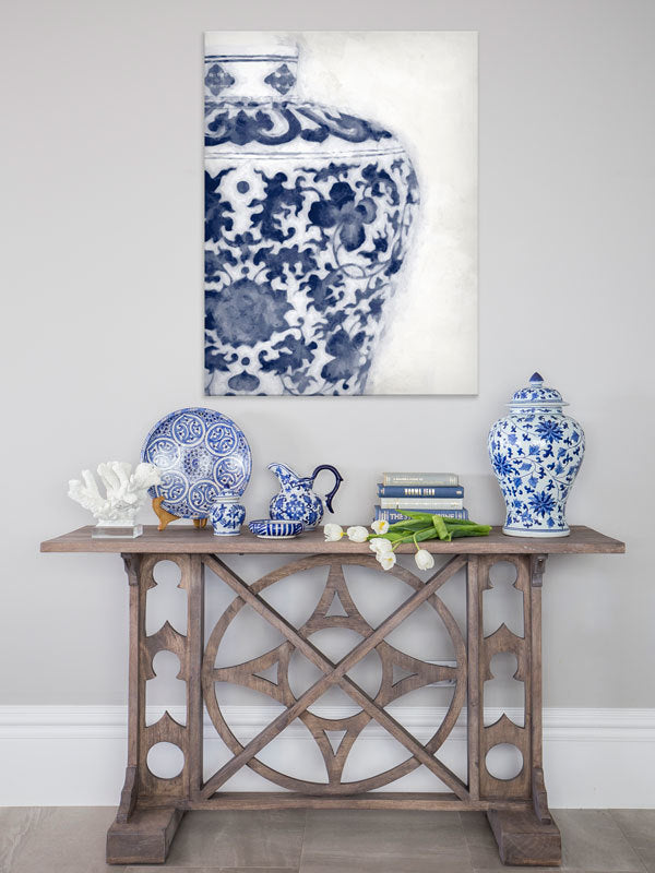 Baluster - Evening Mist Canvas Art Print | Lifestyle