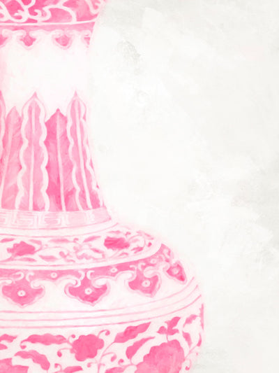 Phoenix - Raspberry Cream Canvas Art Print