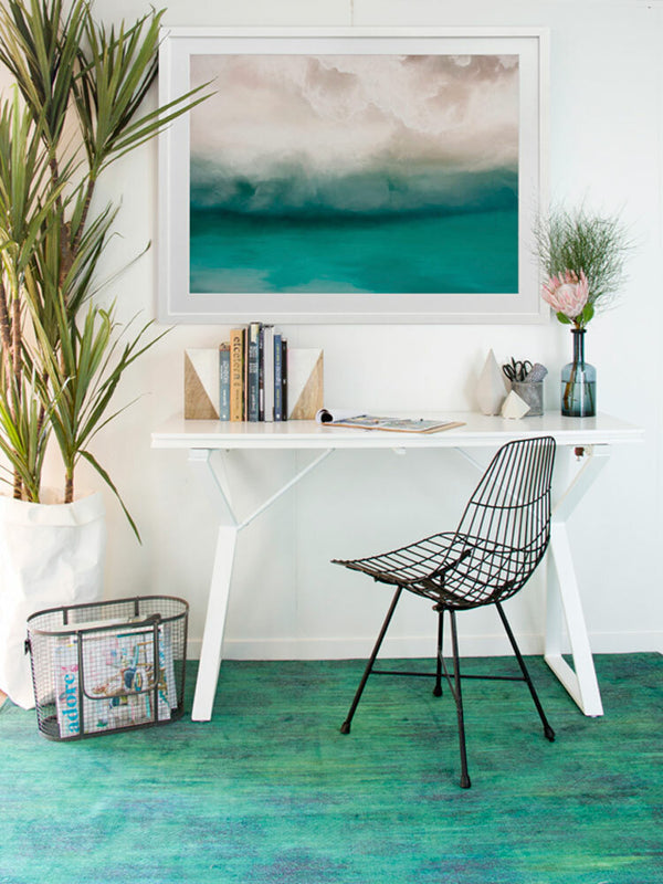 Transcend - The Wait Framed Art Print | Lifestyle