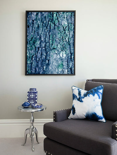 Crackling Moss Framed Art Print | Lifestyle
