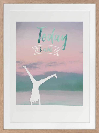 Somersault Framed Art Print