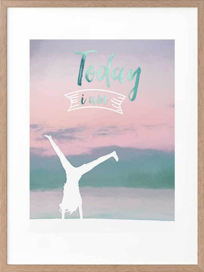 Somersault Framed Art Print