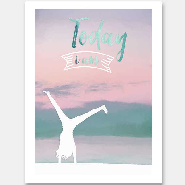 Somersault Unframed Art Print
