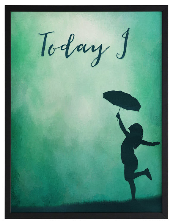 Today I Dance Framed Art Print