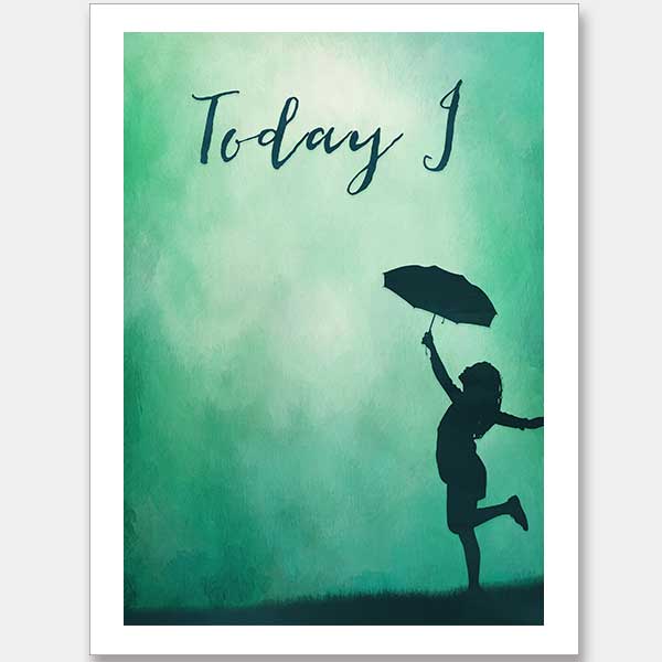 Today I Dance Unframed Art Print