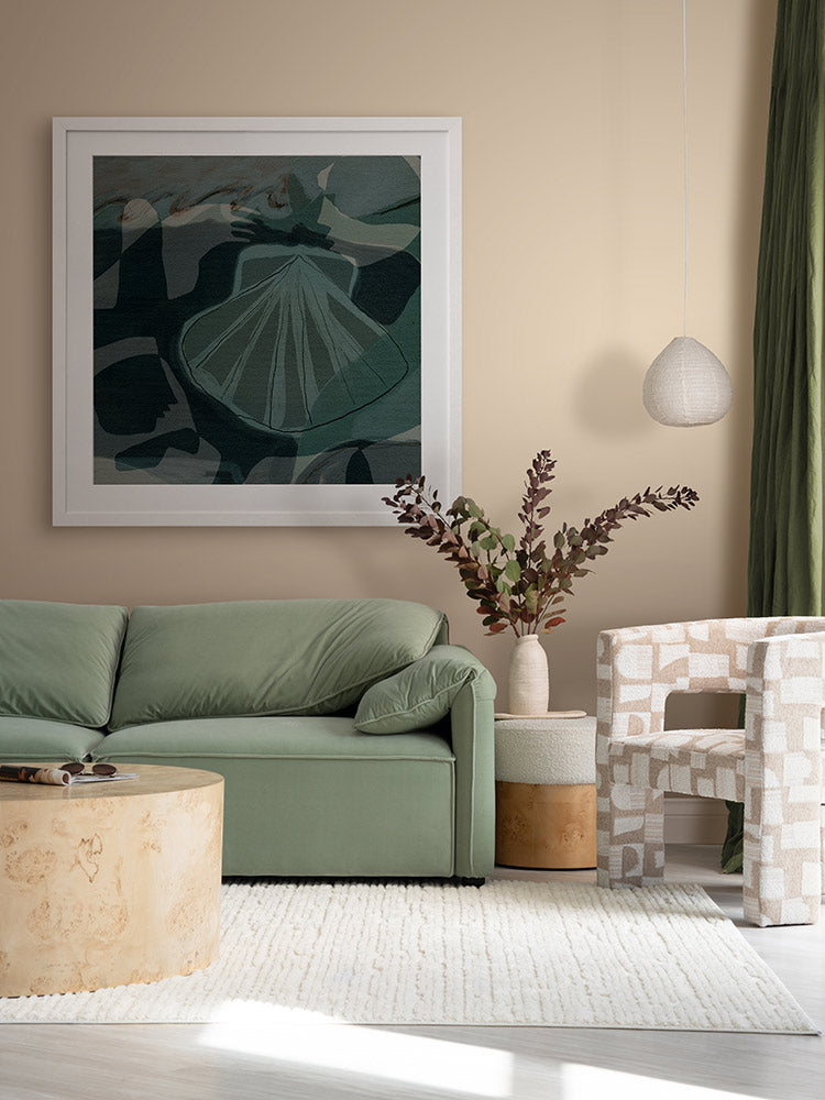 Awakening IIII Framed Art Print | Lifestyle