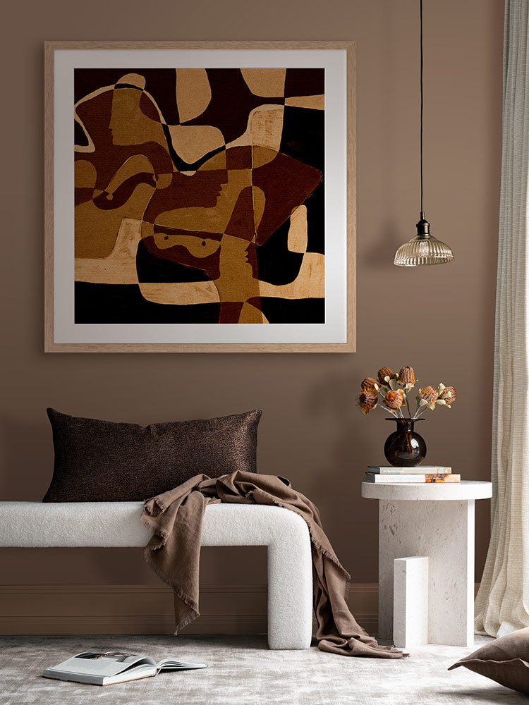 Becoming I Framed Art Print | Lifestyle