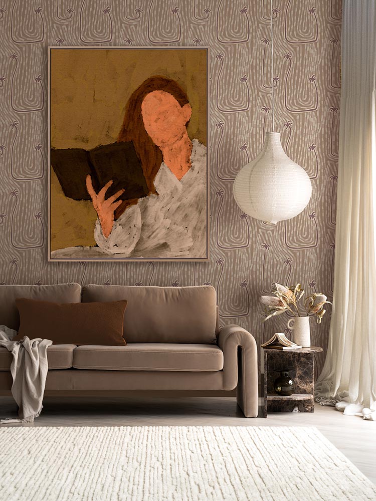 Book Lover I Canvas Art Print | Lifestyle