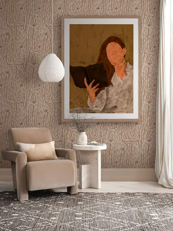 Book Lover I Framed Art Print | Lifestyle