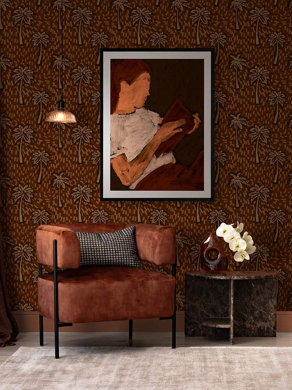 Book Lover VI Framed Art Print | Lifestyle