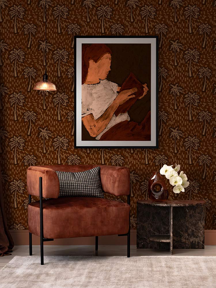 Book Lover VI Framed Art Print | Lifestyle