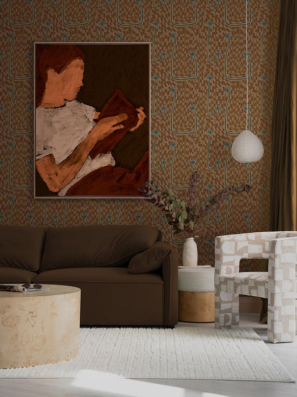 Book Lover VI Canvas Art Print | Lifestyle