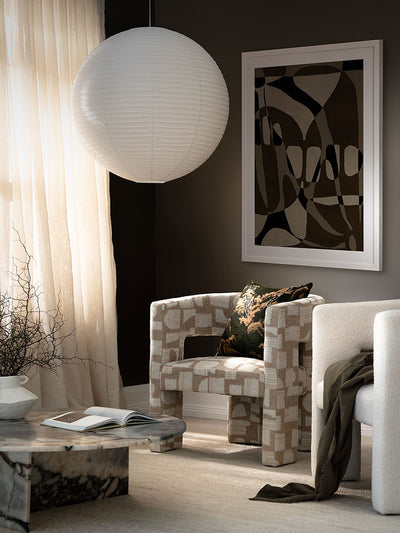 Contour I Framed Art Print | Lifestyle