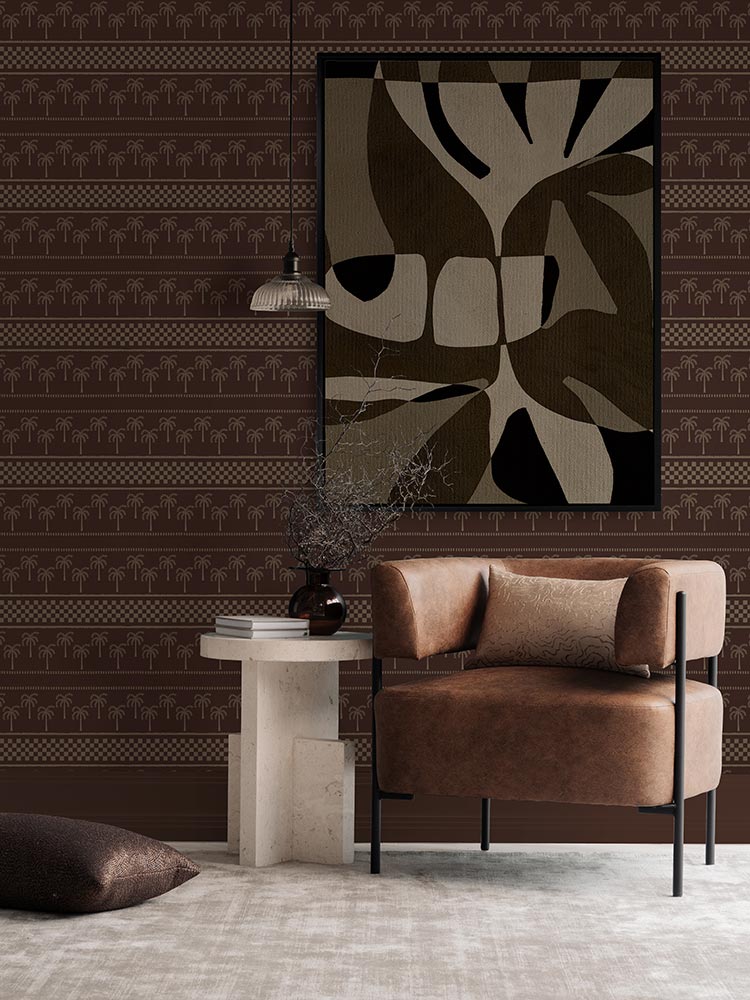 Contour II Canvas Art Print | Lifestyle