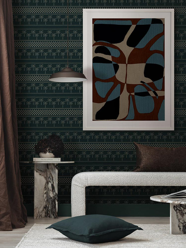 Contour IIII Framed Art Print | Lifestyle