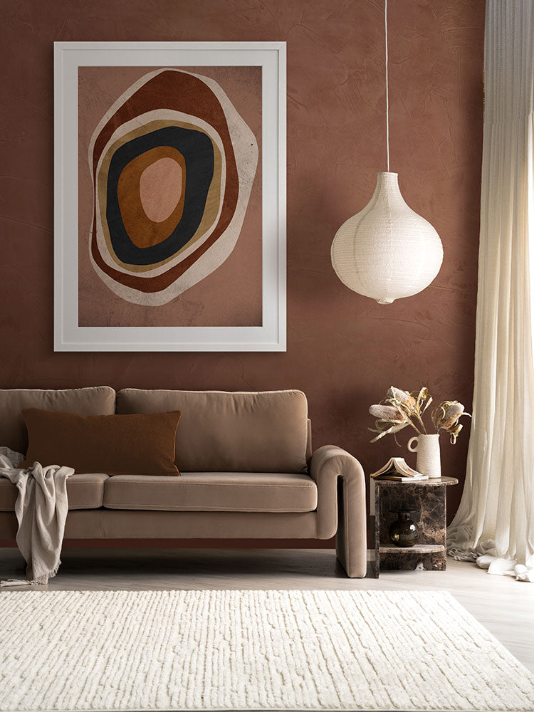 Sedimentary I Framed Art Print | Lifestyle